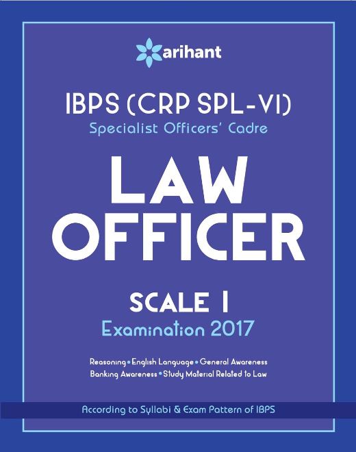 Arihant IBPS (CRP SPL VI) Specialist Officers' Cadre IT Officer Scale I Examination 